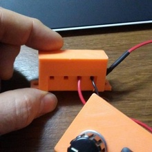 terminal blok x4 bağlayıcı gadget'lar elektronik elektriksel 3d print model - Mito3D