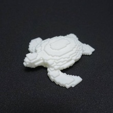 Voxel Schildkröte Spielzeuge Spiele Tier Pixel 3d print model - Mito3D