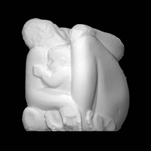 mother child scan man woman fullbody 3d print model - Mito3D