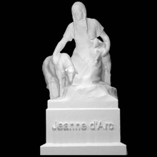 Jeanne arc analyse animal nature femme corps 3d print model - Mito3D