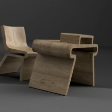 functional aesthetic desk & garden 3d modern wasp chelseadesign 3d print model - Mito3D