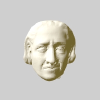 Romalı kadın 3D print model - Mito3D