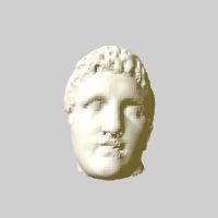 met marmo testa sovrano ellenistico 3d print model - Mito3D