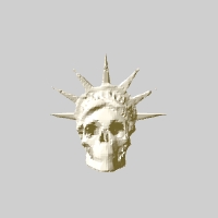 özgürlük kafatası düşük poli 3D print model - Mito3D