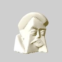 bescheiden mussorgsky by teodors za kalns 3d print model - Mito3D