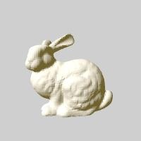 bunny watertight 3d print model - Mito3D
