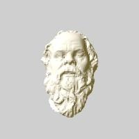 Lamellen Aristoteles Plato Sokrates 3d print model - Mito3D