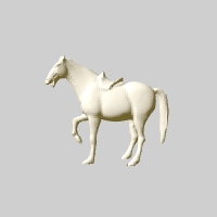 guimet cheval blanc 3D print model - Mito3D