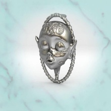 zarianna nymph scent locket pendant jewellery jewelry fairy skydoll 3d print model - Mito3D