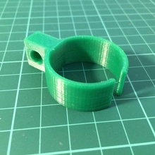 fumador anillo joyería 3d print model - Mito3D