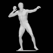 shot putter sergey smirnov scan man fullbody 3d print model - Mito3D