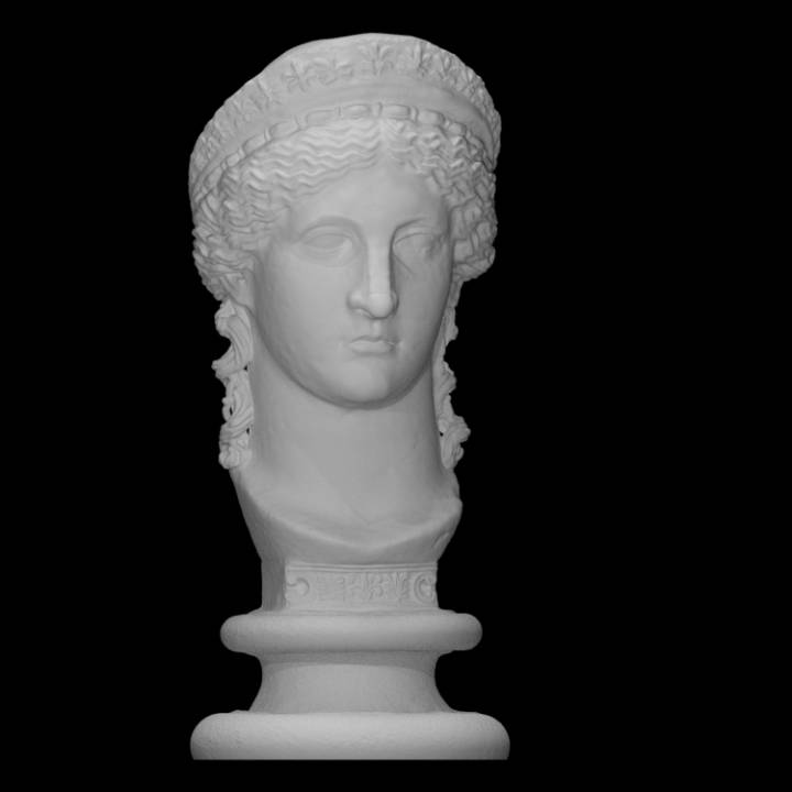 juno ludovisi Scan Marmor 3D print model - Mito3D