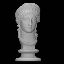 Juno ludovisi escanear mármol 3d print model - Mito3D