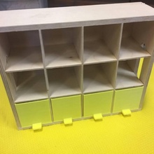 plastica cassetto boscoso scatola giardino 3d print model - Mito3D