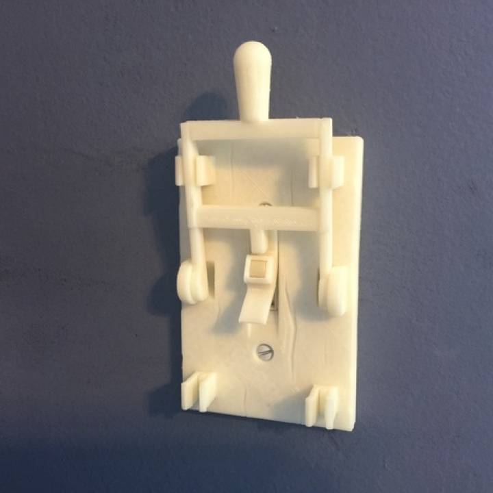 reprint frankenstein light switch plate lobocnc & garden lightswitch chuck hellebuyck elproducts davinci 10 cover 3D print model - Mito3D
