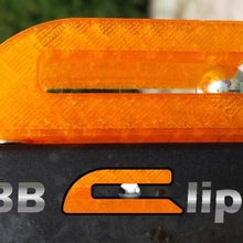 bb clip & garden bearing holder paper fabric 3d print model - Mito3D