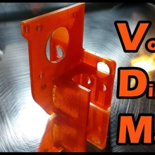 volcano direct mount cr-10 printer build 3d titan 3d print model - Mito3D