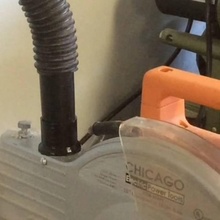 vuoto adattatore Chicago elettrico mitra ricambio parti giorno mandrino hellebuyck elproducts fabrikator mini filamento Venerdì troncatrice 3d print model - Mito3D