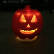 glowing pumpkin & garden halloween 3d print model - Mito3D