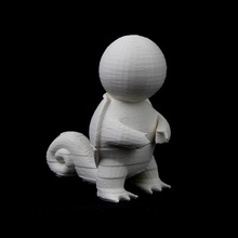 squirtle + poly fan art pokemon character 3d print model - Mito3D