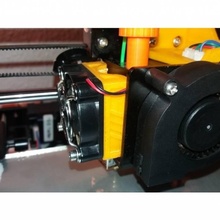 fácil filamento mudança prusa i3 rede a8 trocador facilement Construir 3d impressora cobrir bainha ventilador resfriamento rapide extrudeur retrabalho 3d print model - Mito3D