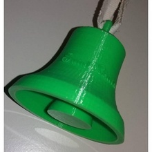 Pasqua campana cloche x4 giardino 3d print model - Mito3D