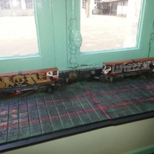 train street art toys & games 3d print model - Mito3D