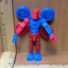 robot -z31jan2015 toys & games robots toy 3d print model - Mito3D