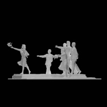 demand peace scan group 3d print model - Mito3D