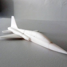 t 38 talon scala modello Esc 1 64 giocattoli Giochi aeromobili aereo kit macchina giocattolo veicolo miniatura militare modellino in facile 3d print model - Mito3D