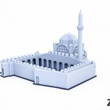 mihrimah mosque istanbul education turkey cami mihrmah turkiye edirnekapi 3d print model - Mito3D