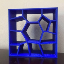 pinehill bookshelf & garden book bookcase waspdesignchallenge 3d print model - Mito3D
