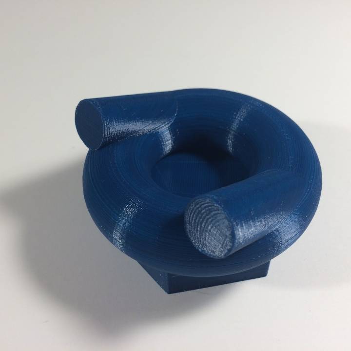 donut doughnut chair & garden food basicdesign interrior 3D print model - Mito3D