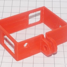 montar gopro trípode cámara artilugio electrónica fdm cener 3d print model - Mito3D