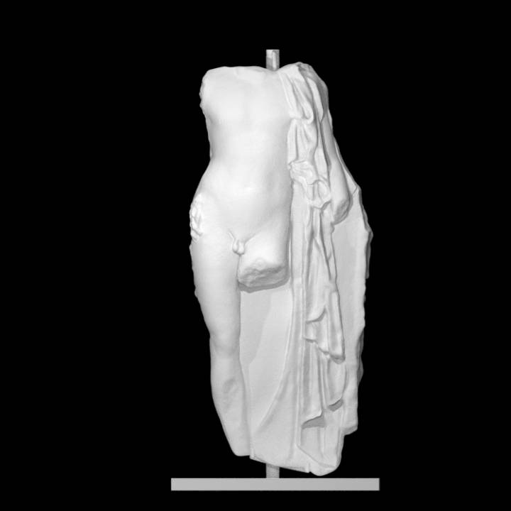 relief eros scan man fullbody 3D print model - Mito3D