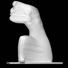 unflinching scan woman 3d print model - Mito3D