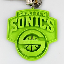 seattle sonics logo sanat hayranı spor nba 3d print model - Mito3D