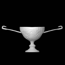 bronze alto bebendo copo Varredura 3d print model - Mito3D