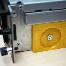 montaggio rack perno adattatore piatto gadget elettronica dell 3d print model - Mito3D
