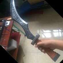 katarina daga liga leyendas accesorios cosplay espada jajaja Liga Leyendas 3d print model - Mito3D