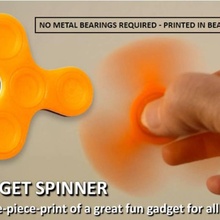 fidget spinner - one-piece-print bearings required toys & games bearing cool fun gadget gadgets game model play science spinning toy unique popular moving novelty print-in-place stressball stress print place scienceproject fidgetspinner fidget-toy 3d print model - Mito3D