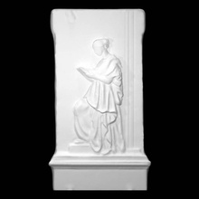 ucl gallery - 74 scan woman relief fullbody 3d print model - Mito3D