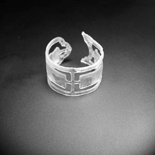 textile ring jewellery finejewellery 3d print model - Mito3D