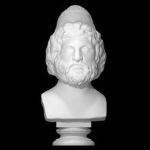 romain marbre tête odysseus analyse buste grec héros portrait sculpture 3d print model - Mito3D