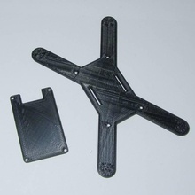 custom drone frame gadgets & electronics batterymountbrushless motorcustomdronedronesfpvtopplate 3d print model - Mito3D