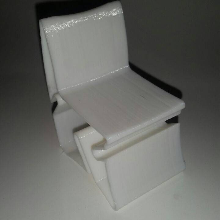 chair & garden 3D print model - Mito3D