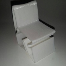 chair & garden 3d print model - Mito3D