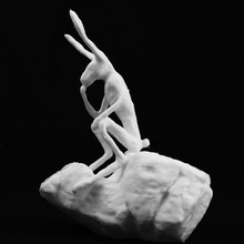 Denker rock nga sculpture garden scan Skulptur Kaninchen bronze Walisisch artsculpturegarden nationalgallery Wettbewerb Welt Reisen 3d print model - Mito3D