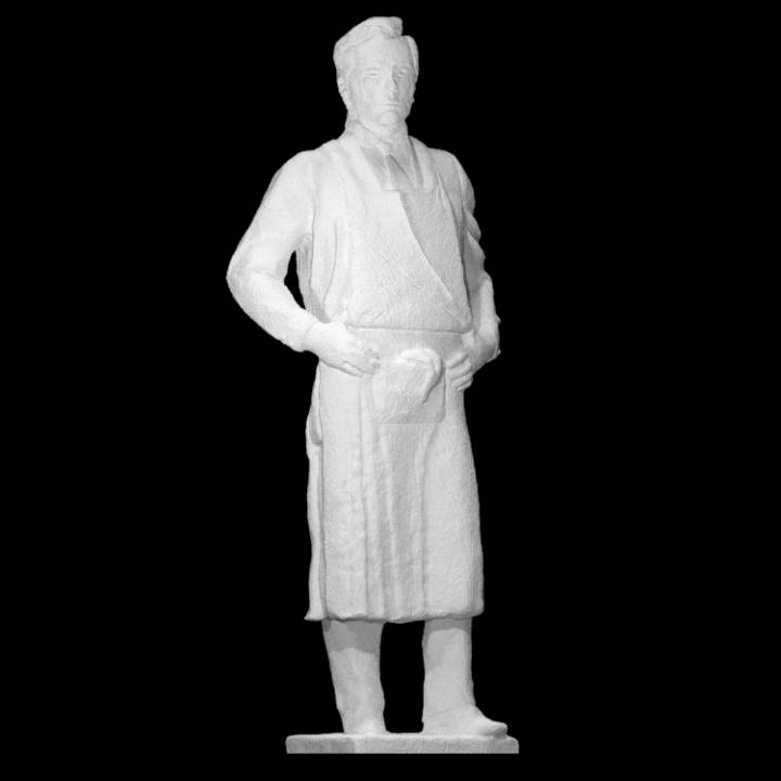 basilic Kandinsky analyse homme corps 3D print model - Mito3D