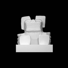 calcite onyx offering vessel form ocelot scan animal 3d print model - Mito3D